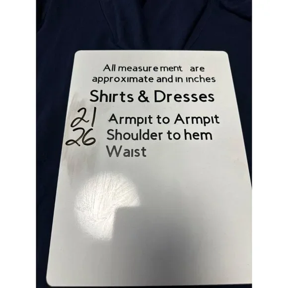 Lucy Womens Navy Blue Draped Neck Long Sleeve Hooded Pullover Top Size XL - Picture 8 of 8